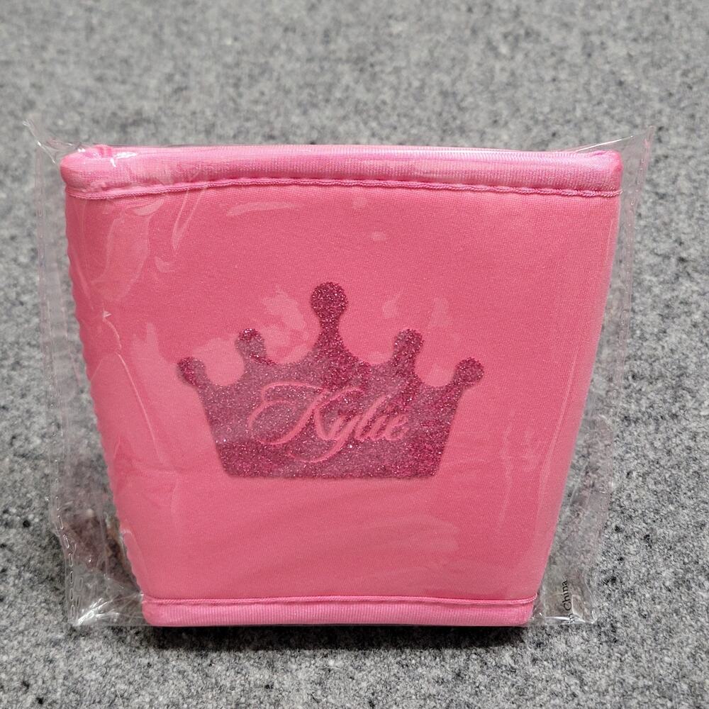 Dunkin Donuts King Kylie Pink Foam Cup Sleeve 2026 Limited Edition Brand New
